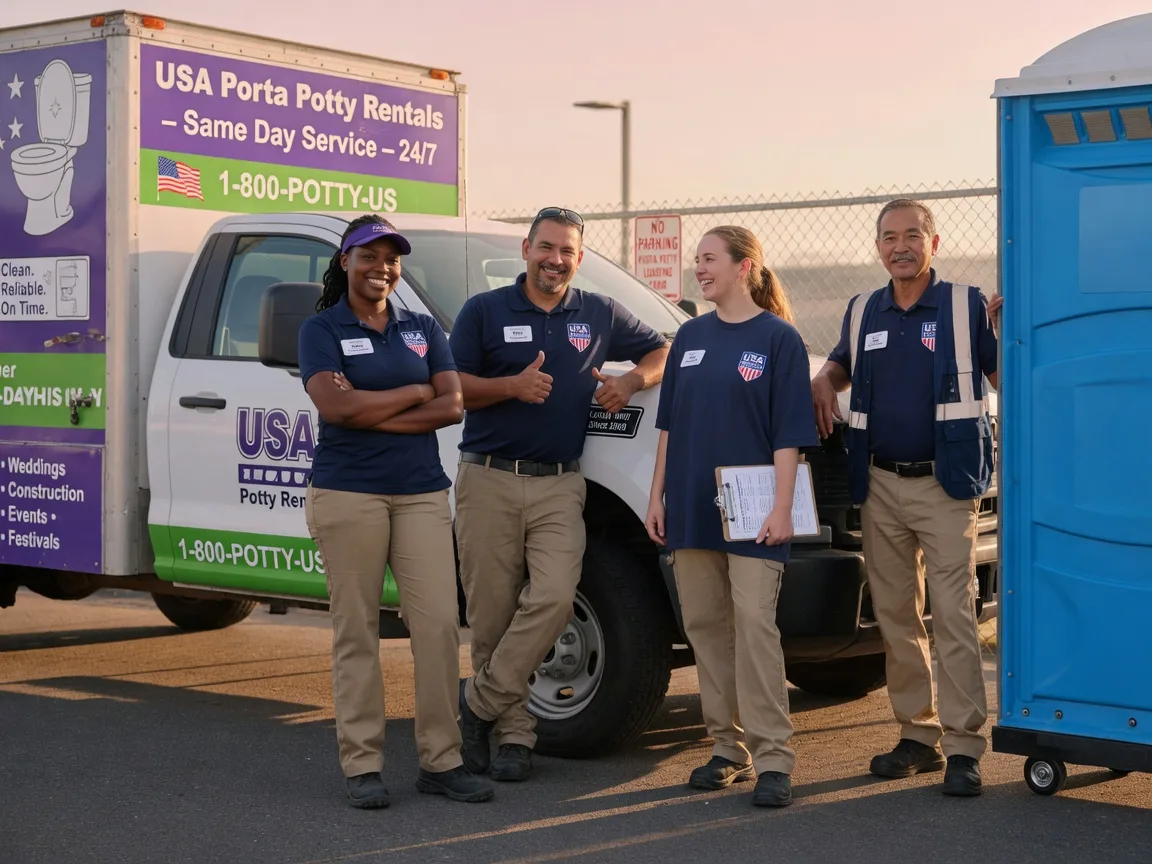 Porta Potty Rental company in Frankenmuth, MI